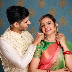 Indian Romantic Couple, Cliqnclix
