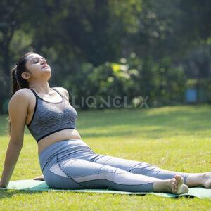 Female Yoga Instructor, Cliqnclix