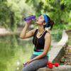 Woman Drinking Water, Cliqnclix