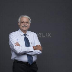 Cheerful Senior Man, Cliqnclix