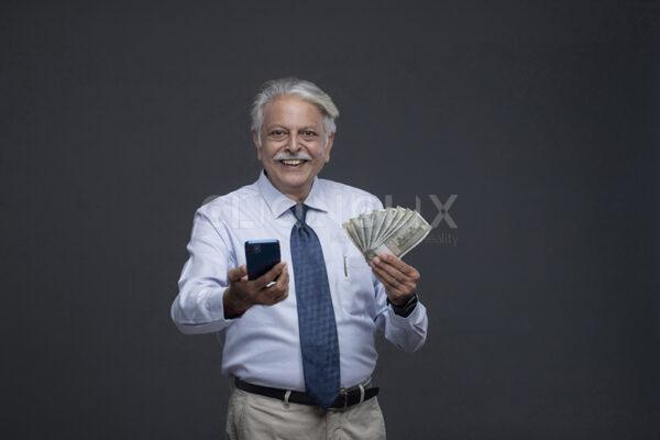 Senior Wealthy Man, Cliqnclix