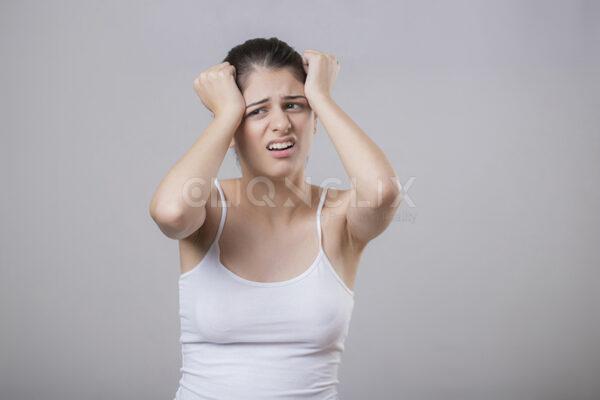 Stressed Woman, Cliqnclix
