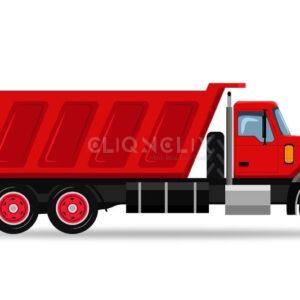Tipper Dump Truck, Cliqnclix