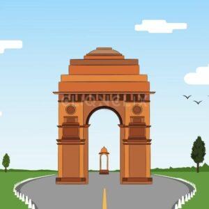 India Gate , Cliqnclix