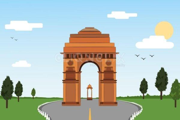 India Gate , Cliqnclix