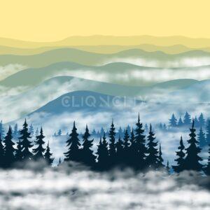 Mountain Landscape, Cliqnclix