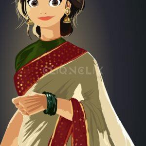Indian Woman, Cliqnclix