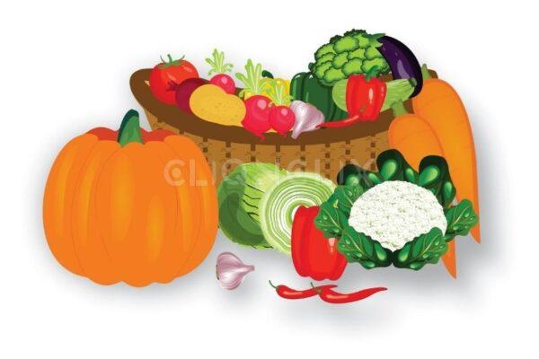 Vegetables Basket, Cliqnclix